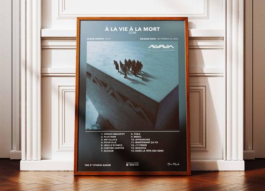Discover Album Poster To Life To Death SDM | Poster SDM Album | Rapper Poster | Album Wall Art Poster | Music Album Poster | French Rap Poster