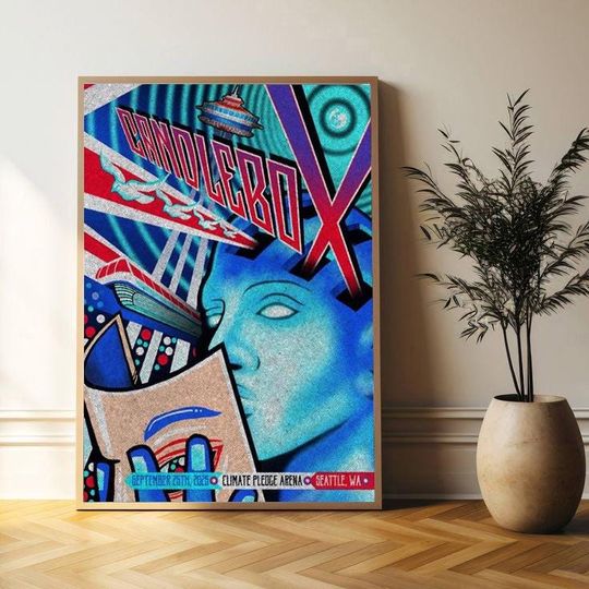 Discover Candlebox Climate Pledge Arena September 25 2025 Concert Poster