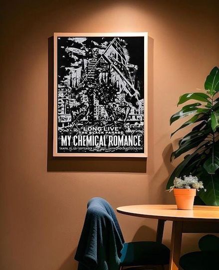 My Chemical Romance Tampa Tour On Sep 13 2025 Poster