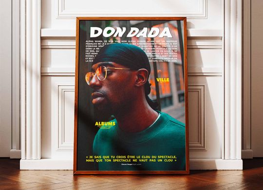 Discover Alpha Wann Poster | Aya Nakamura Poster | Rapper Poster | Music Artist Posters | Wall Art Poster | Music Album Poster | French Rap