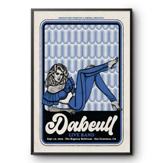 Discover Dabeull in San Francisco Tour September 19 Poster