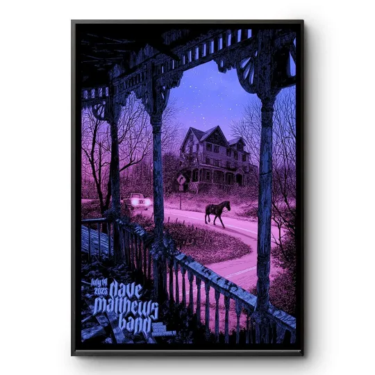 Discover Dave Matthews Band July 19 2025 Saratoga Springs Poster