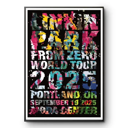 Discover Linkin Park in Portland, OR Tour September 19, 2025 Poster