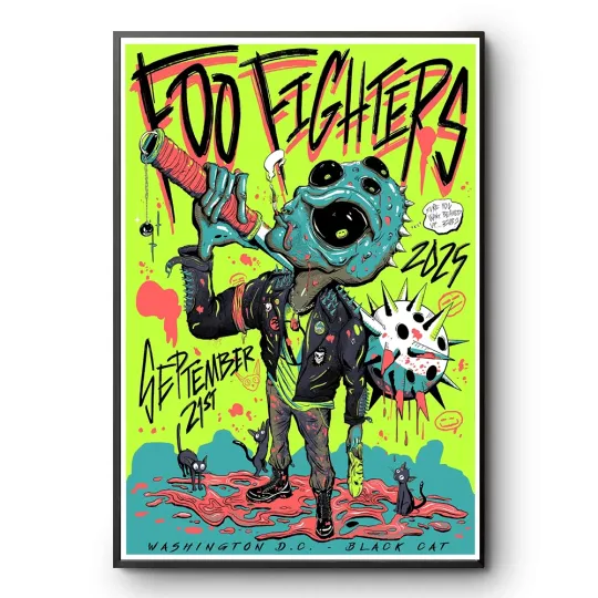 Discover FF Band Fighters in The Black Tour September 21, 2025 Poster