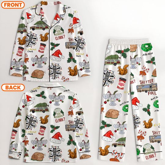 Griswold Pajamas Set, Griswold Co Christmas Pajamas, Christmas Tree Farm Shirt, Family Pajamas, National Lampoon's Christmas