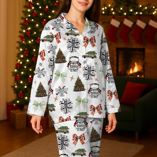 Griswold Pajamas  Set, Griswold Co Christmas Pajamas, Christmas Tree Farm Shirt, Family Pajamas, National Lampoon's Christmas