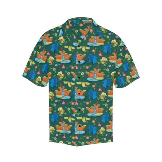 Discover Disney Briar Patch Tropical Summer Green Hawaiian Shirt