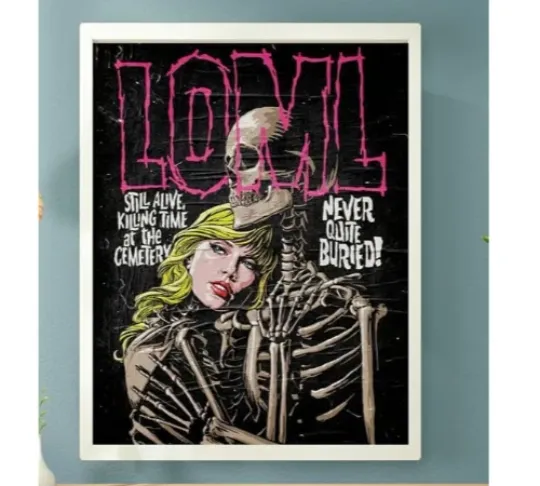 Discover Taylorr Swifts loml TTPD Poster