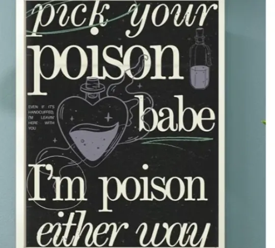 Discover Taylorr Swifts TTPD imgonnagetyouback Poster