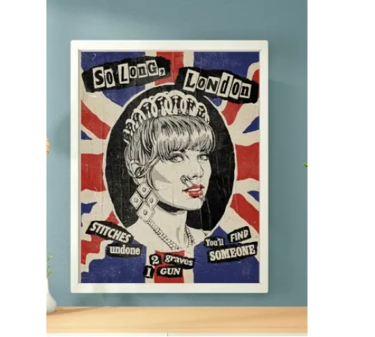 Discover Taylorr Swifts TTPD So Long LondonPoster