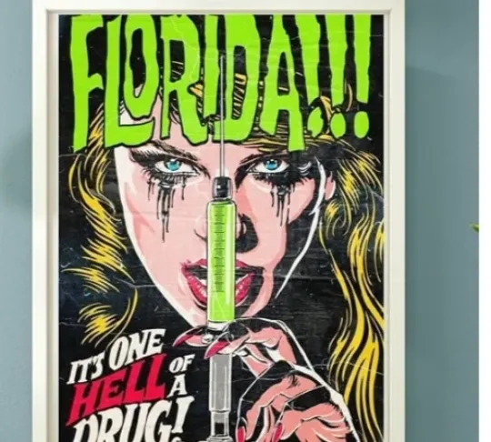 Taylorr Swifts TTPD Florida Poster