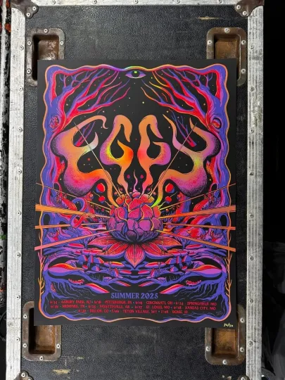 Discover Eggy Summer 2025 Tour Poster