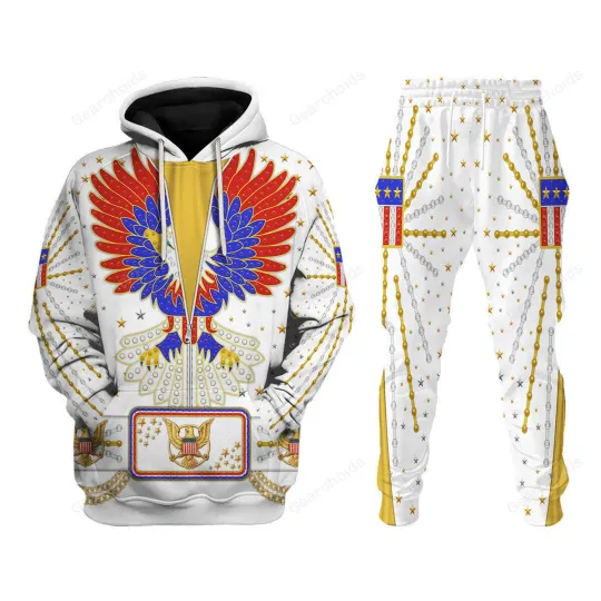 Discover Elvis New Generation Eagle - Costume Cosplay Hoodie Sweatshirt Sweatpants ELHS32