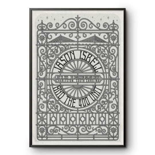 Discover Jason Isbell and the 400 Unit July 20 2025 in Charleston Poster