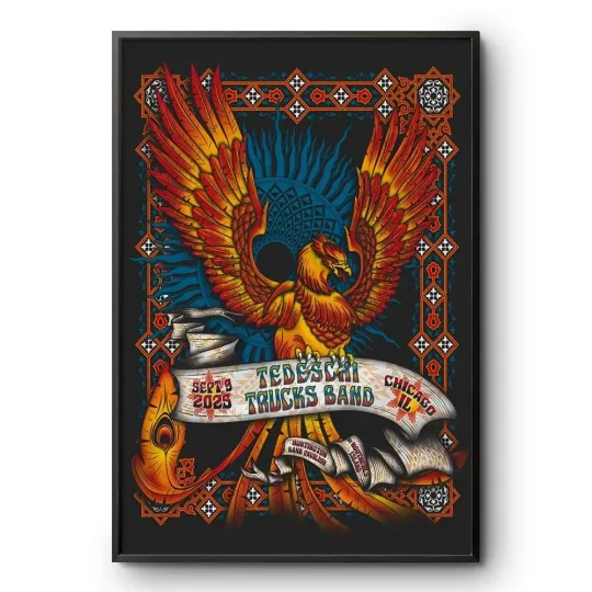 Discover Tedeschi Trucks Band In Chicago IL September 9, 2025 Poster