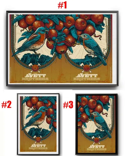 Discover The Avett Brothers Jun 6th 7th 2025 In LaFayette NY Poster