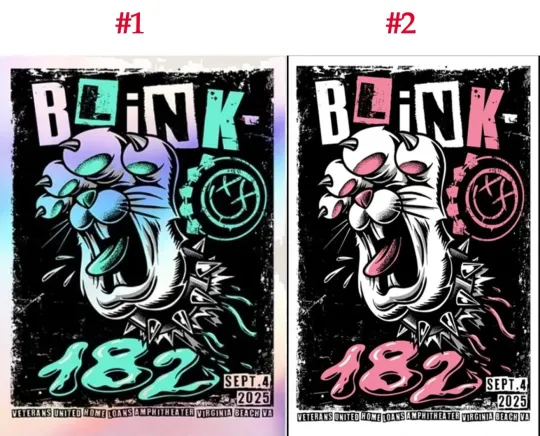 Discover B182 Missionary Impossible Virginia Beach Tour September 4, 2025 Poster