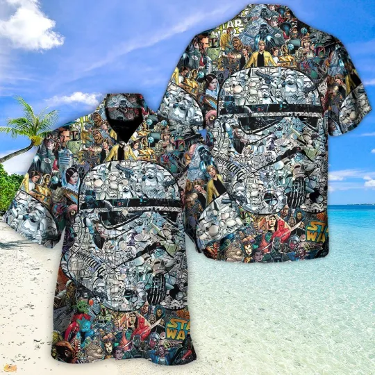 Discover Disney Star Wars Stormtrooper Let Me See Your Identification Hawaiian Shirt