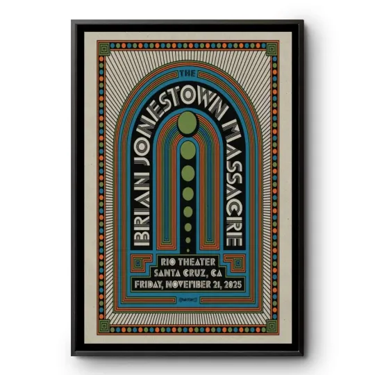 Discover Brian Jonestown Massacre in Santa Cruz, CA Tour November 21, 2025 Poster