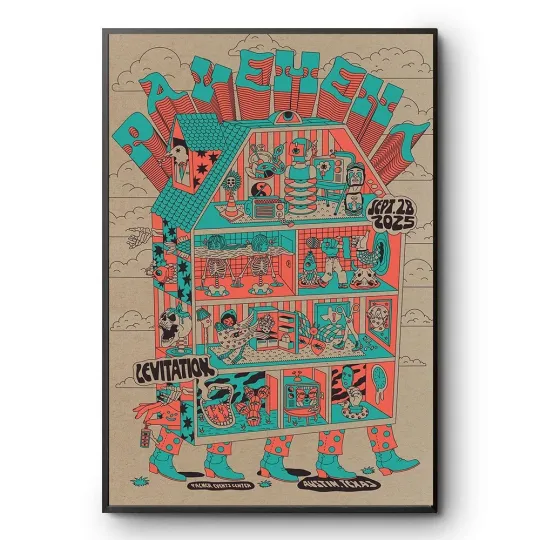 Discover Pavement at Levitation in Austin, Texas September 28 2025 Poster