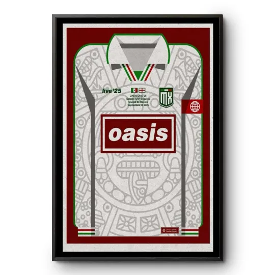 Discover Oasis Tour Mexico City, Estadio GNP Seguros September 13, 2025 Poster