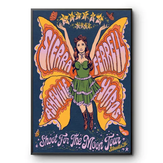 Discover Sierra Ferrell in Asheville, NC Event September 14, 2025 Poster