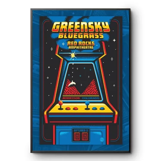 Discover Greensky Bluegrass Red Rock Tour September 13, 2025 Poster