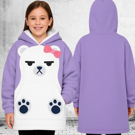 Mira Lama Bear Blanket Hoodie, Saja Boys, Derpy Tiger Shirt, Mira Cosplay Costume