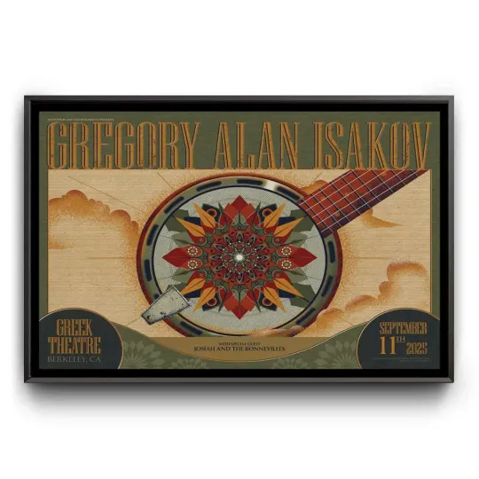 Discover Gregory Alan Isakov in Greek Theatre Tour September 11, 2025 Poster