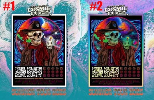 Discover Daniel Donato Cosmic Country Summer Tour 2025 Poster