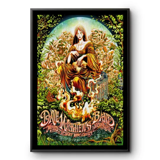Discover Dave Matthews Band of Night 1 Deer Creek Noblesville Indiana July 12, 2025Poster