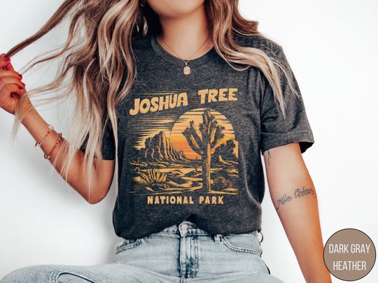 Discover Joshua Tree National Park Shirt, Vintage California T shirt, Joshua Tree National Park gifts, Hiking&nbsp;shirt, Camping Trip, Desert T-shirt