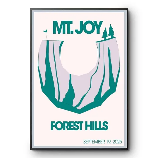 Discover Mt. Joy in New York September 19 2025 Poster