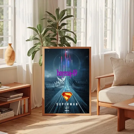 Discover Superman 2025 Movie Poster Wall Art Film 2025 David Corenswet - Poster