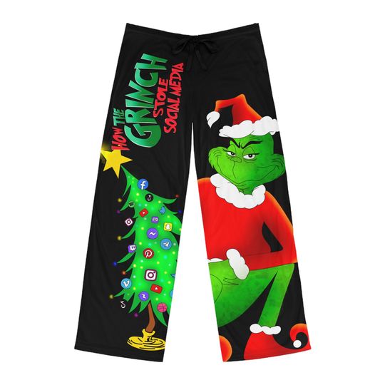 Discover Women's Christmas Character Pajama Pants with Funny Holiday Design