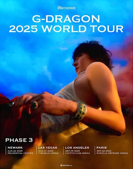 Discover G-Dragon 2025 World Tour HASE 3 Poster