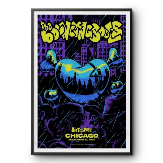 Discover The Bouncing Souls in Chicago, IL September 21, 2025 Poster