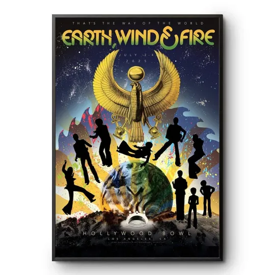 Discover Earth Wind And Fire That’s The Way Of The World  2025 July 24 2025 Poster