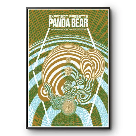Discover Panda Bear Lexington KY Concert September 23 2025 Poster