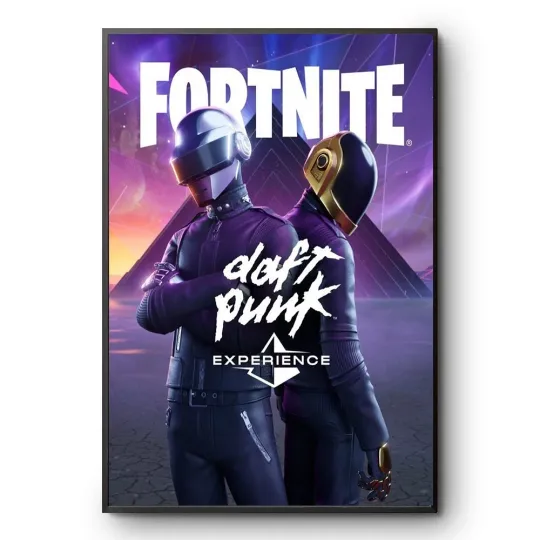Discover Daft Punk X Fortnite Music Experience Poster