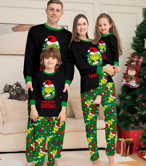 Discover Matching Family Christmas Pajama Sets for Adults and Kids