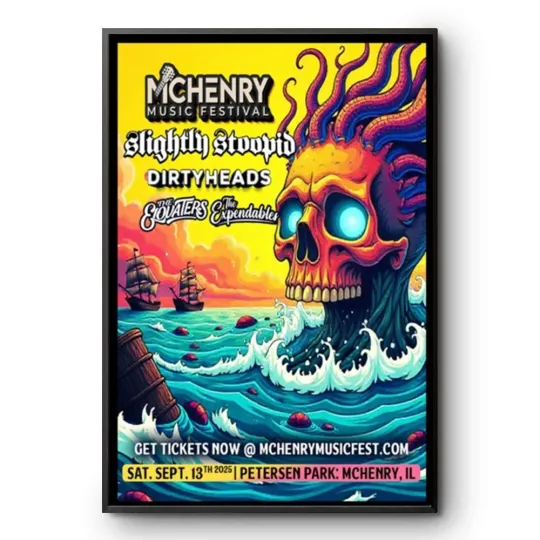 Discover Slightly Stoopid in McHenry IL Tour September 13 2025 Poster