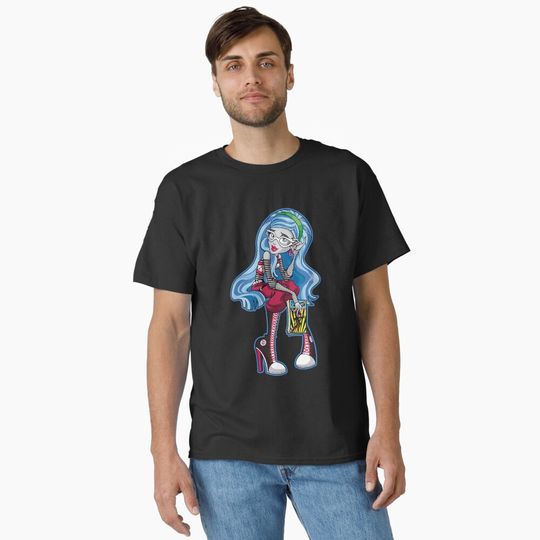 Ghoulia Yelps T-Shirt – Stylish Casual Streetwear Graphic Tee for Fans