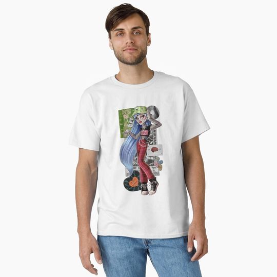Ghoulia Yelps T-Shirt – Stylish Casual Streetwear Graphic Tee for Fans