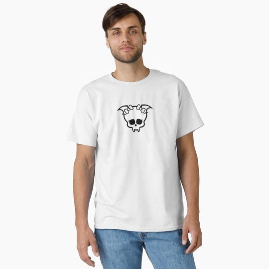 Draculaura Skull T-Shirt – Stylish Casual Streetwear Graphic Tee for Fans