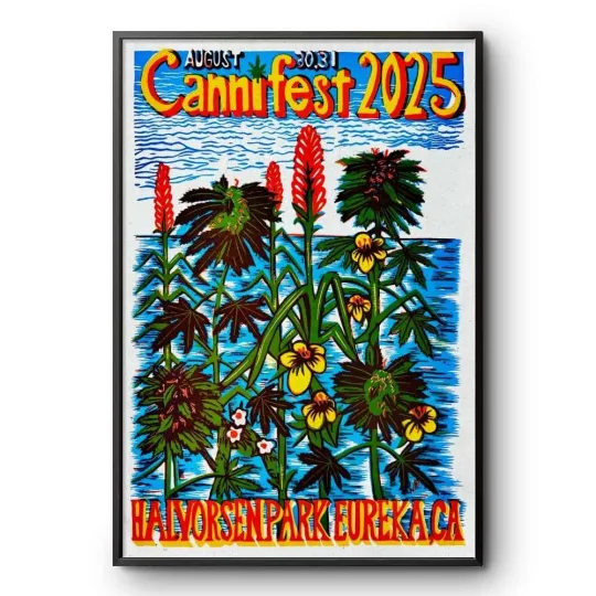 Discover Cannifest Eureka Tour August 30-31 2025 Poster