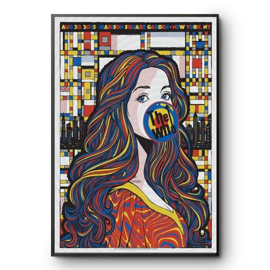 The Who At Madison Square Garden New York August 30 2025  Poster