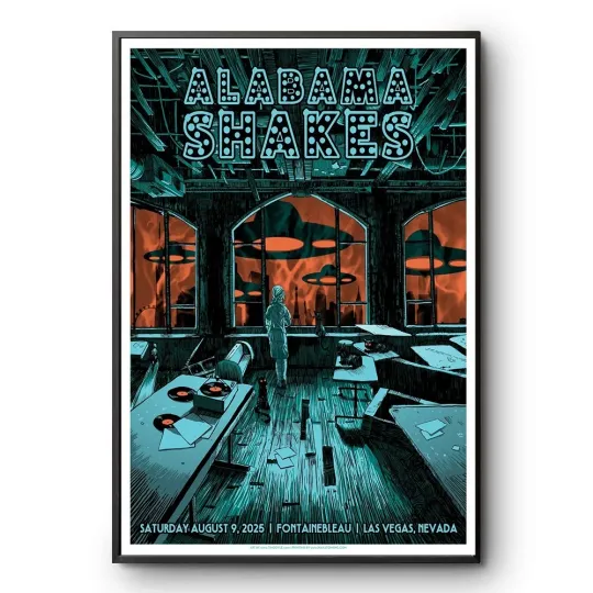 Discover Albm Shakes Tour Las Vegas August 9, 2025 Poster