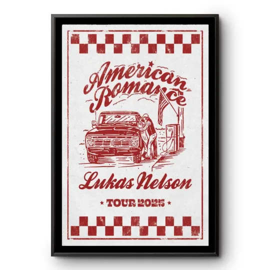 American Romance Lukas Nelson 2025 Tour Poster