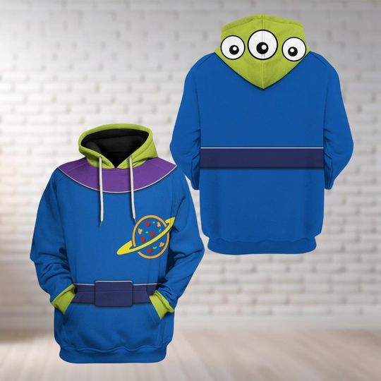 Discover Toy Story Hoodie, Disney Cosplay Shirt, Toy Story Land Pullover, Pizza Planet Tee, Epcot Shirt